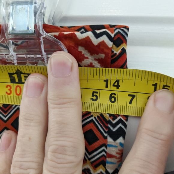 Pomelo Girls XL Multi-color Flare leg pants Great Fall Colors - Picture 7 of 11